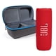 thumbnail image 1 of Altavoz Bluetooth JBL Flip 6 resistente al agua con Divvi! Funda roja, 1 of 9