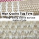 thumbnail image 3 of Juguete de yute para tirar de la cuerda, almohada para morder, juguete de yute con 2 asas, ideal para jugar al tira y afloja, entrenar cachorros y jugar de forma interactiva. Ideal para perros mediano, 3 of 6