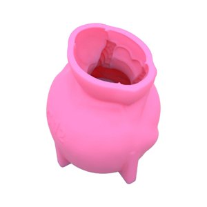 Bothyi - Jarrón De Silicona Para Niña, Modelo De Resina Epoxi, Maceta De Yeso De Arcilla Polimérica