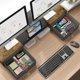 thumbnail image 2 of Soporte para monitor WESTREE Dual con 2 cajones de 100 libras, 2 of 6
