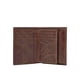 thumbnail image 2 of Cartera Derrick De Cuero Marrón Oscuro Para Hombre, 2 of 3