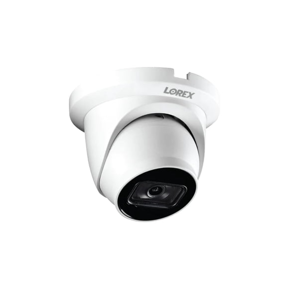 Cámara de seguridad Lorex 4K 8MP IP Metal Dome PoE Blanca