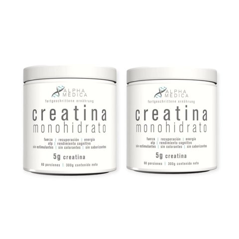Alpha Medica - Pack 2 Creatinas 300Gr C/U