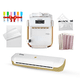 thumbnail image 1 of Kit Encuadernadora Universal Cinch + Plastificadora Hoby A4 Gold, 1 of 8
