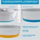 thumbnail image 4 of Cuencos para perro Master Pet Supply 1,9 L Azul marino, paquete de 2, 4 of 9