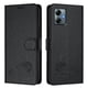 thumbnail image 5 of Funda tipo cartera FOXDOCK para Motorola MOTO G Play 2025 con soporte, ranuras, RFID, diseño de gato, 5 of 5