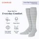 thumbnail image 2 of Calcetines Altos De Nailon Comrad - Calcetines De Compresión Graduada De 15-20 Mmhg, 2 of 3