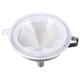 thumbnail image 2 of Filtro colador compatible con embudo de cocina de 5 pulgadas para filtrar jugo, leche, café, vino, malla 13cm200 / 13cm400, 2 of 8