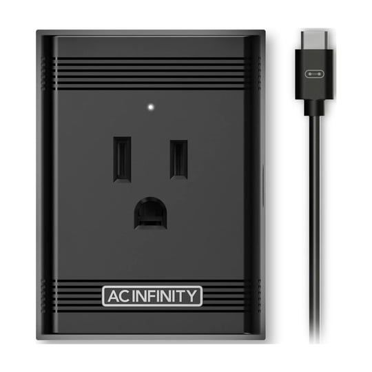 Adaptador De Enchufe De Control Uis Ac Infinity Para Controladores Inteligentes