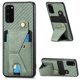 thumbnail image 1 of Funda Resistente para Samsung Galaxy S20 con Tarjetero y Soporte, Diseño Magnético Verde, 1 of 5