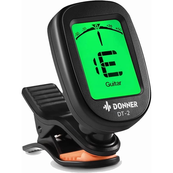 Afinador De Guitarra Clip On Dt 2 Chromatic Para Varios Instrumentos