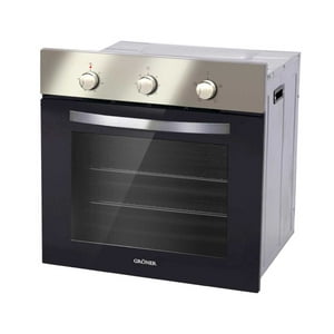 Groner - Horno Eléctrico Empotrable Inox 4F 60L