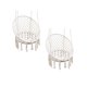 thumbnail image 1 of Pack 2 Sillas Columpio Hamaca Colgante Redonda Blancas, 1 of 2