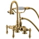 thumbnail image 1 of Grifo para Bañera Kingston Brass CC13T2 Latón Pulido con Ducha Manual, 1 of 3