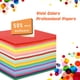 thumbnail image 2 of Kit de papel para origami BUBU 1000 hojas cuadradas de 15 cm, 20 colores, 2 of 7