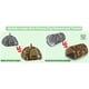thumbnail image 3 of Hideout de cerdo de guinea, cama de conejo lavable con túnel de cerdo de guinea, 2 paquetes de juguetes de cerdos de guinea Conjunto de accesorios de jaula de escondite de conejo para conejo, 3 of 3
