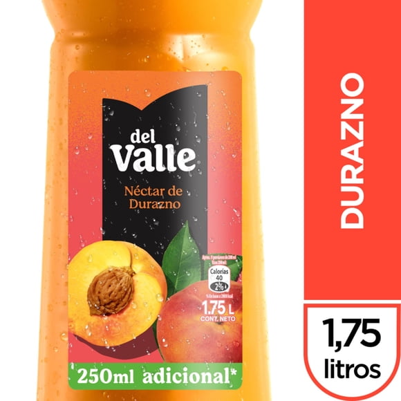Néctar Durazno Botella, 1,75 L