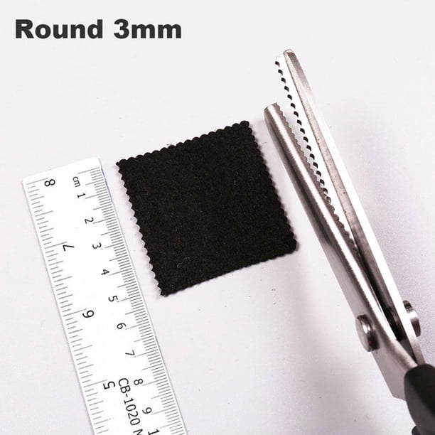 1pc Zigzag Scissors for Sewing, Embroidery, and Leather Crafts - Perfect for Dressmaking and DIY Projects