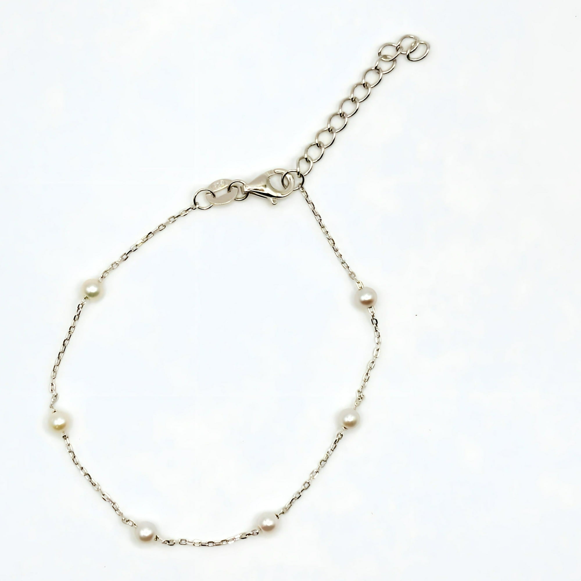 Tiana Joyas - Pulsera Con Perlas Cultivadas De Plata 925
