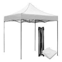 Jardimex - Toldo Plegable 2X2 Impermeable Araña Blanco