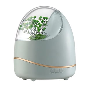 Magideal - Humidificador Difusor De Aceite Esencial, 400Ml, Decoración Para Hogar, De Cumpleaños, Lámpara De Noche, Apagado Automático Personal, Niebla Verde