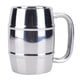 thumbnail image 1 of Taza De Cerveza De Acero Inoxidable Taza De Té De Café Con Leche Potable De Doble Pared - 550ml, 1 of 2