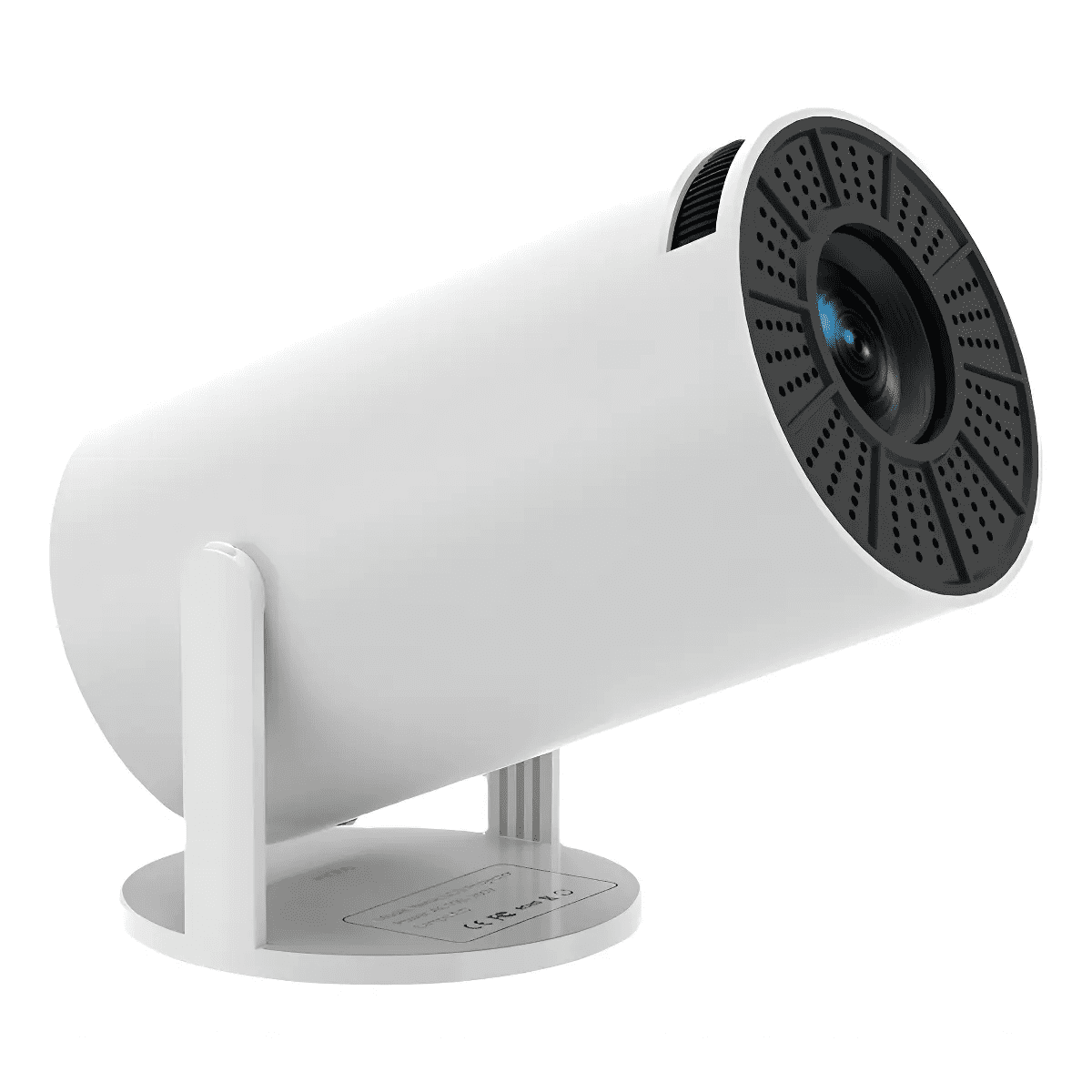 Proyector Portátil Led Belug 4k Hd Android 11 Wifi 6 Bluetooth 5.0 Blanco