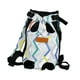 thumbnail image 2 of Pet Cat Carrier Backpack Chest Bag Con Correa Para El Hombro Ajustable Para Senderismo L Blanco Negro, 2 of 5