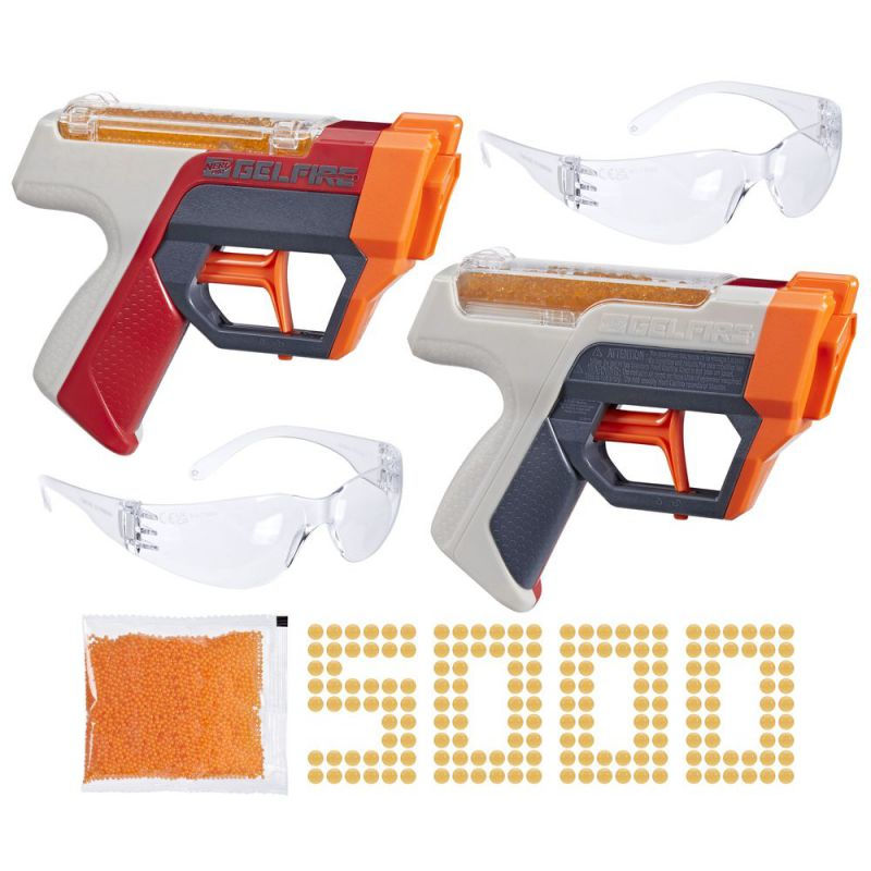 Nerf - Lanzador Pro Gelfire Dual Wield