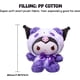 thumbnail image 2 of Muñeca de Peluche Huoguo Kuromii Anime Kuromi 20 cm, 2 of 3