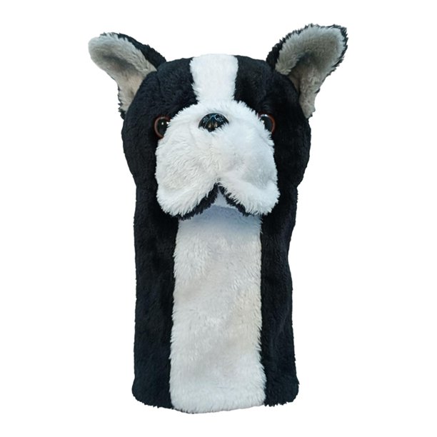 Funny Animal Golf Club Head Cover, Dog Shaped Golf Wood Driver Head Covers Cubierta protectora a prueba de arañazos Transporte Golfer Equipment