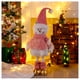 thumbnail image 3 of Mono Nieve Navidad Patas Largas Rosado 45 cm, 3 of 3