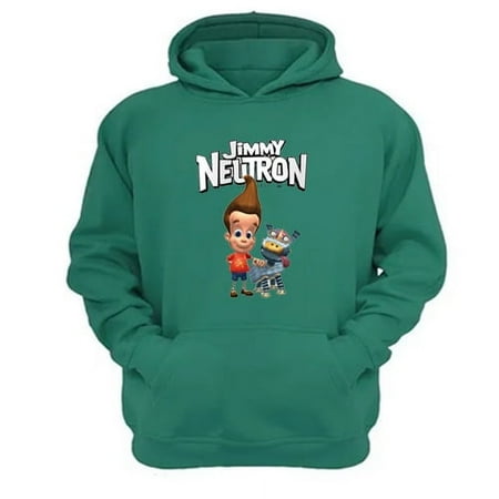 Polerón Canguro Niño Genio Verde Aguamarina Talla L Unisex