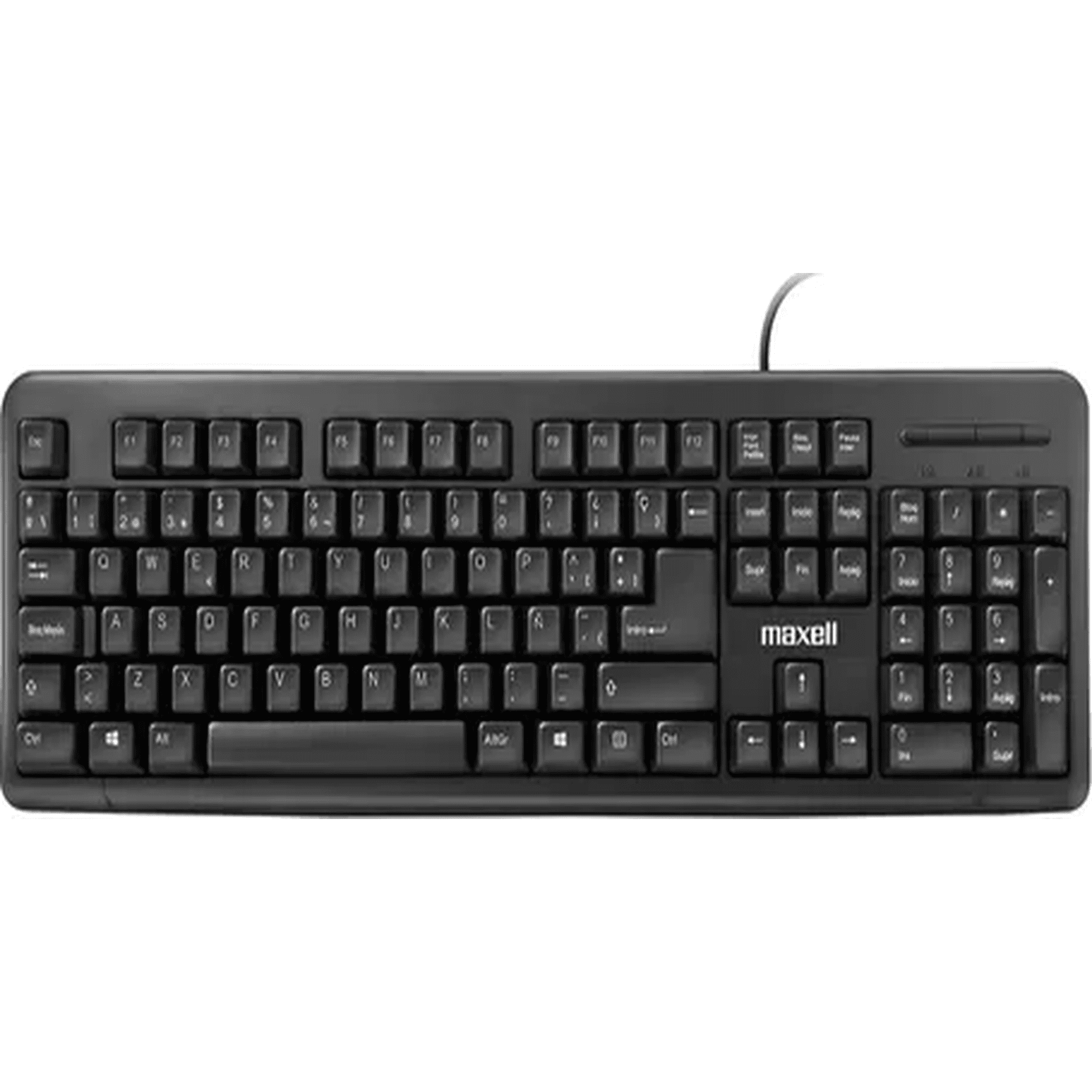 Genérico - Teclado Básico Maxell Kb-90 Usb Negro