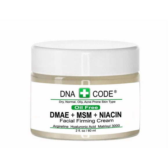 Hidratante facial DNA Code DMAE MSM Niacinamida 60 ml