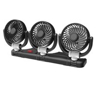 Ioensy - Potente Ventilador De Refrigeración Para Coche, Giratorio De 360 Grados, Para Caravana, Camión Y Barco.