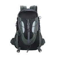 Magideal - Mochila De Senderismo Mochila Para Acampar Mochila Para Computadora Portátil Bolsa Impermeable Mochila Ligera Para Exteriores 30L Para Correr Escalada Negro