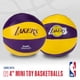 thumbnail image 2 of Balones de baloncesto de juguete Franklin Sports NBA Los Angeles Lakers, paquete de 2, 2 of 8