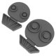 thumbnail image 4 of 1 Par De Cubiertas De Puerto De Carga Para Tesla Model 3 Y Estilo De Coche Negro, 4 of 5