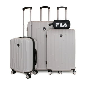 F - Fila - Set 3 Maletas S+M+L Flip Gris + Neceser Spark Silver