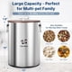 thumbnail image 4 of Recipiente de almacenamiento de alimentos Paw Libero de acero inoxidable 11-12 kg, 4 of 7