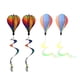thumbnail image 5 of 4 unids globo aerostático manga de viento cometas jardín patio juguete exterior mangas de viento, 5 of 5