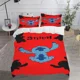 thumbnail image 2 of Cute 3D Print Stitch Bedding Sets Comforter Cover Bed Cover Duvet Cover Pillow Case 2-3 Pieces Sets Kids Adult Size, 2 of 5