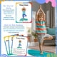 thumbnail image 4 of Set de 32 tarjetas de yoga para niños con anillos – COARVXA, 4 of 7