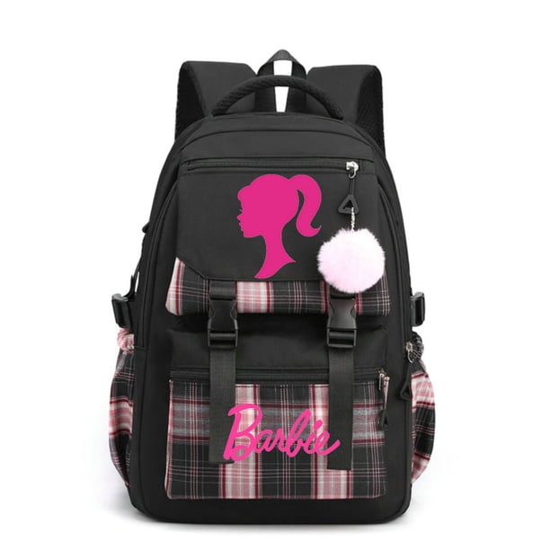 Barbie the movie Backpack for Women Anime Printed Bookbag Bag Student Teenager girl boy Children Knapsack Schoolbag Rucksack