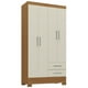 thumbnail image 2 of Combo 2 Clóset 4 Puertas 2 Cajones 180x90x35 cm Off White R42X2, 2 of 7