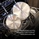 thumbnail image 3 of Sartén Saute Hestan 5 L Acero Inoxidable para Inducción, 3 of 8