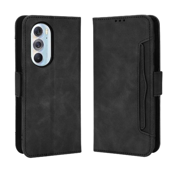 Funda Tipo Billetera FOXDOCK para Motorola MOTO Edge 30 Pro – Tapa Flip con Tarjetero