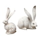 thumbnail image 3 of 2 Figuras De Conejo Decorativas Para Exterior, Interior, Patio, Alféizar De Ventana, Estilo C, 3 of 5