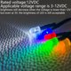 thumbnail image 2 of Luces LED 5mm Multicolor Gebildet 12V con Resistor Preinstalado, 2 of 3
